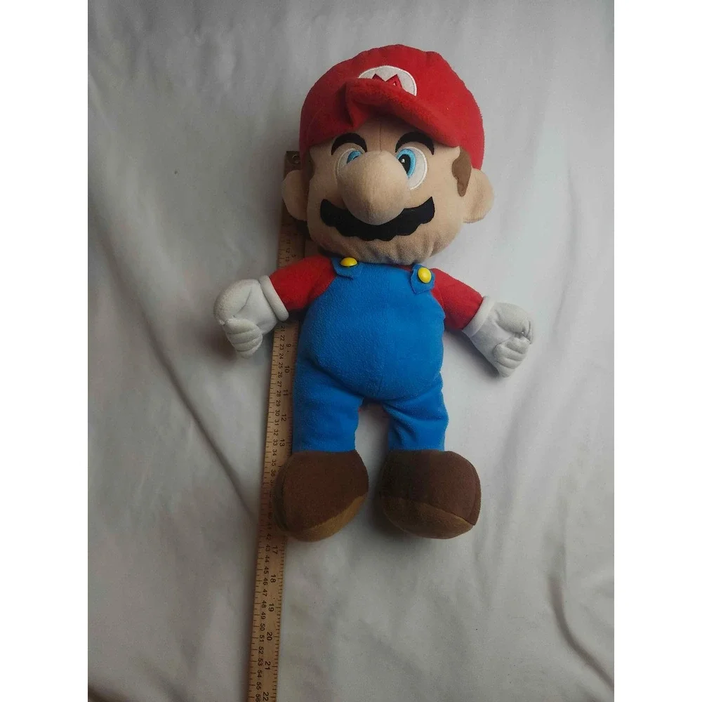 Super Mario Plush Stuffed Toy Nintendo Zipper Back Collectible